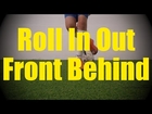 Roll In Out Front Behind - Static Ball Control Drills - Soccer Coerver Training for U10-U11