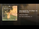 Piano Quartet No. 3 in G Major, Op. 50: III. Presto assai