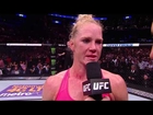 UFC 184: Holly Holm Octagon Interview