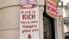 Finnish Artist serves up free money in Hungarian capital