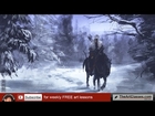 Digital painting tutorial archer horseman in snow speedpainting concept art