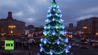 Russia: Drone footage captures Moscow's sparkling Pushkin Square ahead of New Year’s Eve