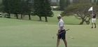 Obama tees off vacation on golf course