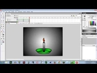 How To Make Candle Light Animation With Macromedia Flash 8