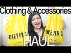 Clothing & Accessories: FOREVER 21 HAUL!!! ♡ | makeupbykarlamisa