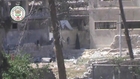 Syria - FSA snackbarian ricochet-bomb 28/04