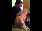 Dog vs. child / female dog humps woman part 1