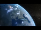 3D Animation Of A Virus Spreading Over The World. Stock Footage