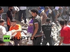 State of Palestine: Camp destroyed after Israel bombs during cease-fire