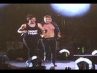 Louis ripping Liam's shirt open at concert in Minneapolis 26th July 2015 OTRAT