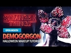 Stranger Things Monster Halloween Makeup Tutorial (open mouth)