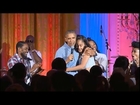 President Obama marks July 4th, sings Happy Birthday to daughter Malia