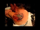 Tattoo Cover Up   Astrology Sign  Pisces  Live Tattooing