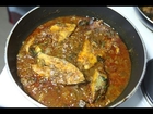 Korameenu chepala pulusu - Red snapper fish gravy curry