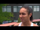Heather Watson interviews for the job of Wimbledon Champion