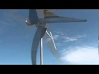 Thermodyne Furling Tail Wind Turbine Testing Video Record