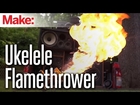 Mad Max Doof Warrior Inspired Flamethrower Ukulele