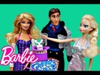 Frozen Barbie Magic Show With Hans, Elsa, Anna and Kids I Can Be Magician DisneyCarToys