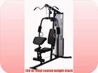 Marcy 150 Pound Weight Stack Home Gym with Arm Press