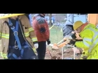 Dog rescued from sinkhole