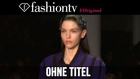Ohne Titel Fall/Winter 2014-15 | New York Fashion Week NYFW | FashionTV