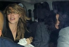 Michelle Rodriguez And Cara Delevingne Strips In Taxi