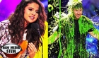 KIDS CHOICE AWARDS 2014 Best Moments: Selena Gomez Speech, Mark Wahlberg Slimed