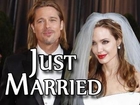Angelina Jolie & Brad Pitt Officially MARRIED | Latest Hollywood News