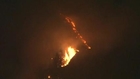 Silverado Canyon fire continues to burn