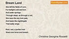 Christina Georgina Rossetti - Dream Land