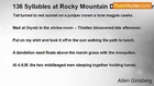 Allen Ginsberg - 136 Syllables at Rocky Mountain Dharma Center