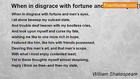 William Shakespeare - When in disgrace with fortune and men's eyes (Sonnet 29)