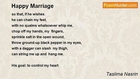 Taslima Nasrin - Happy Marriage