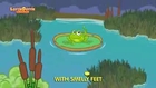 THE FROG DOESN'T WASH HIS FEET - Song for kids and babies