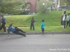 Kansas City Cop Challenges Kids To Dance-Off