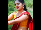 Geetha Pallavi Hot Navel In Red Half Saree South Actress