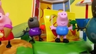 Peppa Pig Helter Skelter Slide Playground Play Doh Ice Cream with Peppapig and Friends by DCTC