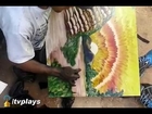 Amazing Hand Art by a little boy You Shocked Must Watch