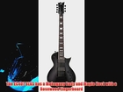 ESP LTD EC-407 7-String Electric Guitar Black Satin