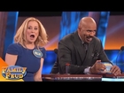Kellie Pickler needs a BIGGER BUZZER! | Celebrity Family Feud | OUTTAKE