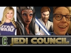 Collider Jedi Council - Guests Ashley Eckstein(Ahsoka Tano) & JA Taylor(Obi Wan Kenobi)