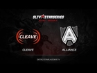 Cleave vs Alliance,  SLTV Europe Season X, Day 6, Game 3