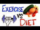 Exercise vs. Diet